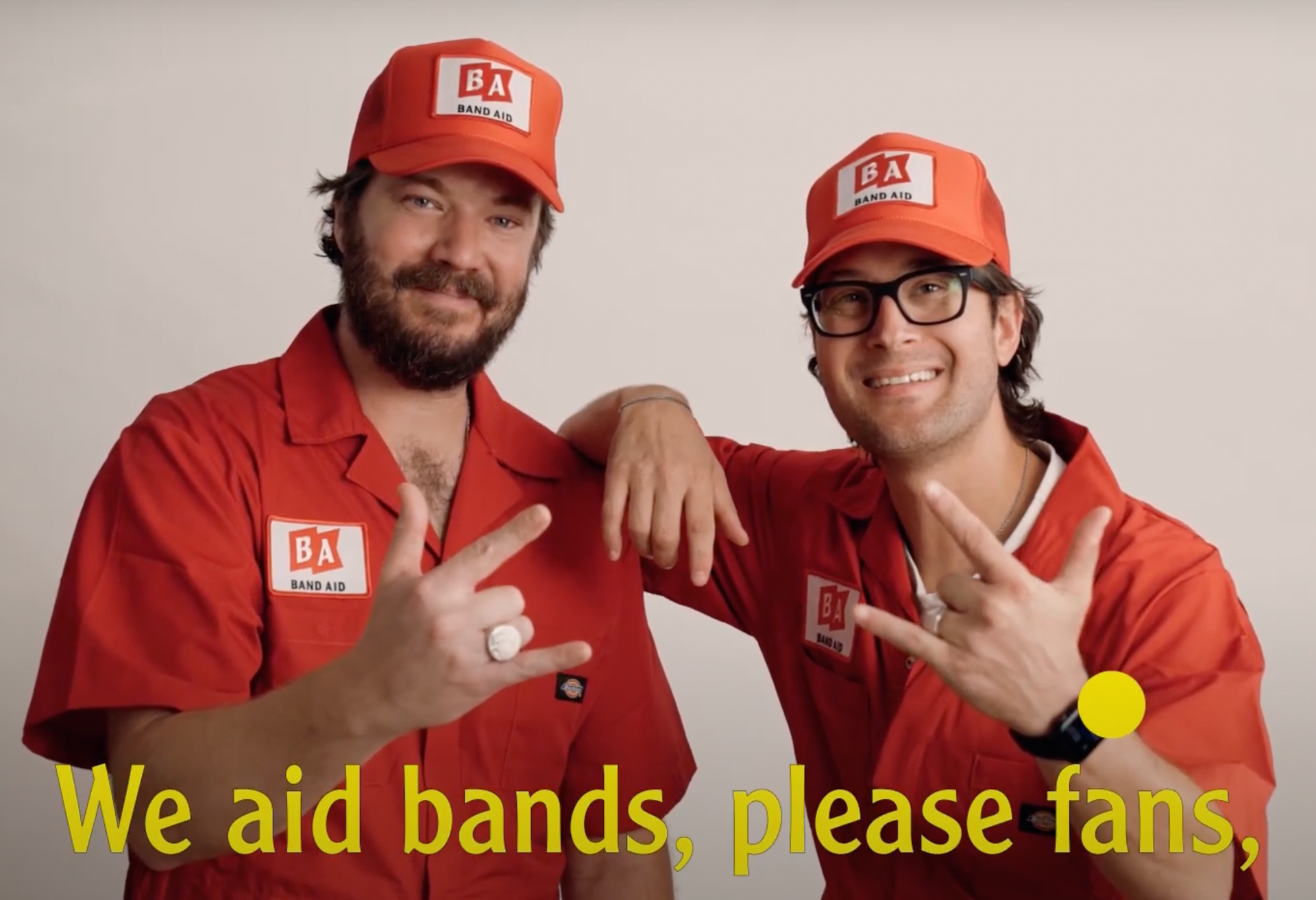 Load video: Band Aid &quot;How We Work&quot; Video